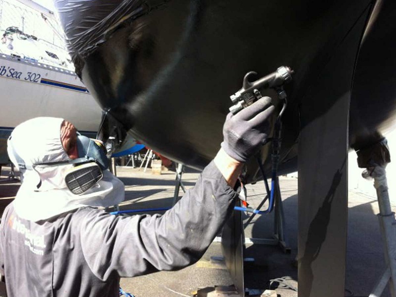 Appliquer un antifouling