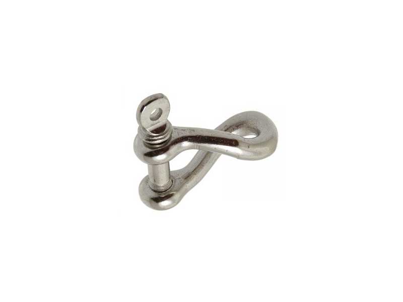 MANILLE TORSE 8MM INOX A4