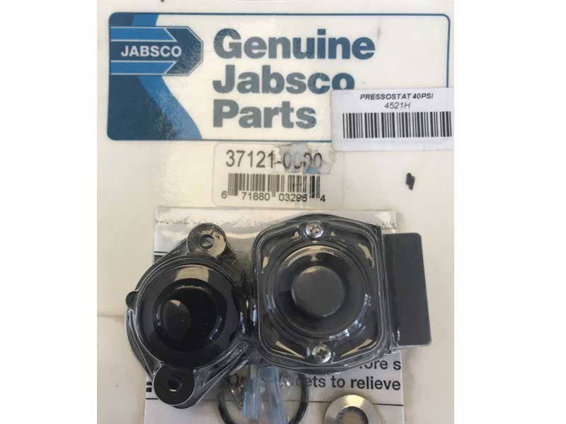 DESTOCKAGE PRESSOSTAT JABSCO 37121-0000 - 40PSI POUR POMPE PAR-MATE