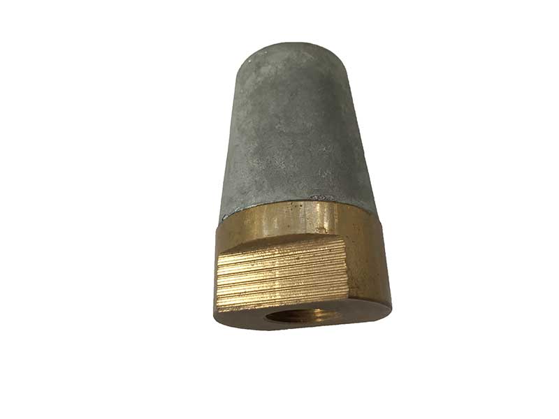 ANODE CONIQUE ø30 + ECROU 20X150MM