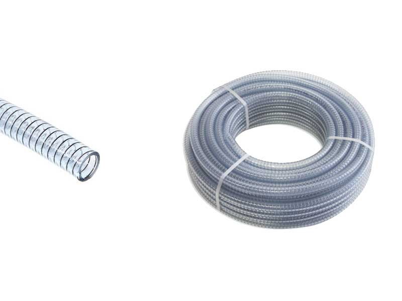 TUYAU SPIRE ACIER ALIMENTAIRE D20 LE METRE