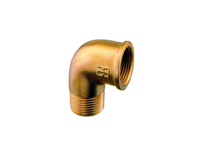 COUDE 90° MALE/FEMELLE EN LAITON
