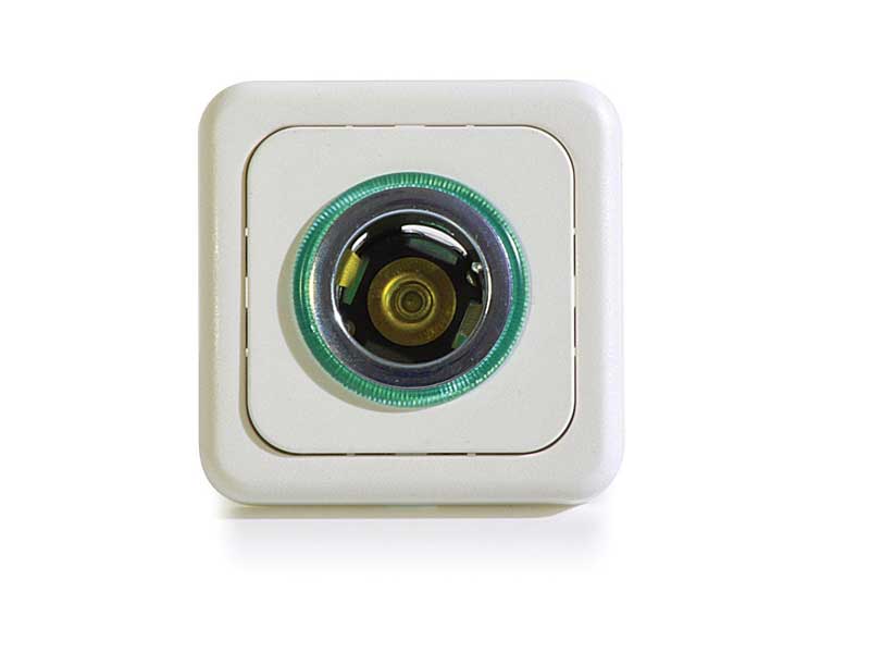 Prise allume cigare encastrable blanc