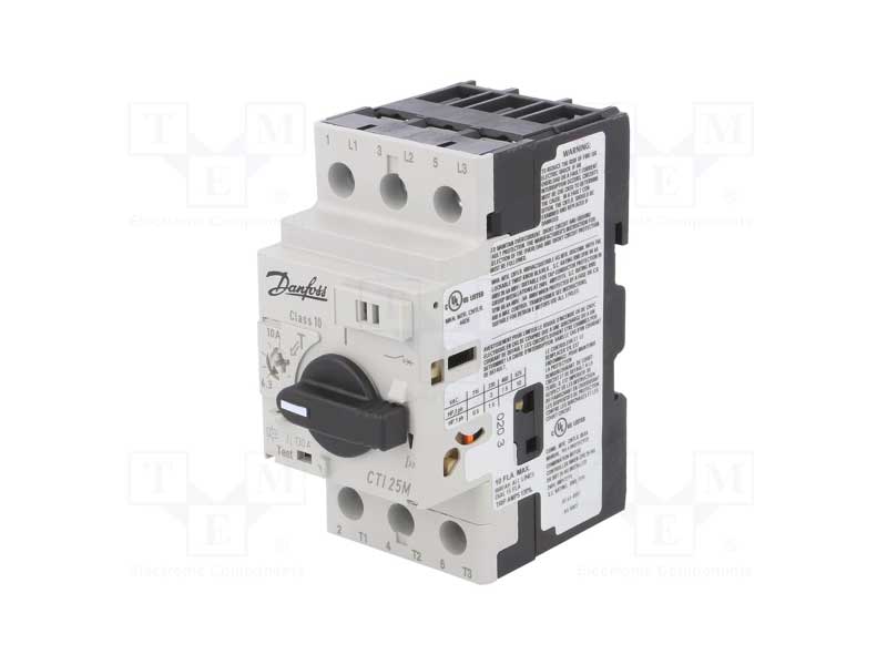 Disjoncteur moteur Danfoss 6.3-10A