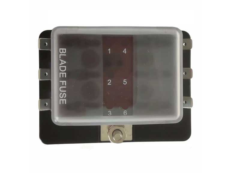 Porte fusible pour 6 fusibles fiches