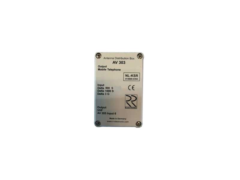Boitier de distribution d'antenne AV 303 Delta 1000S VHF AV205