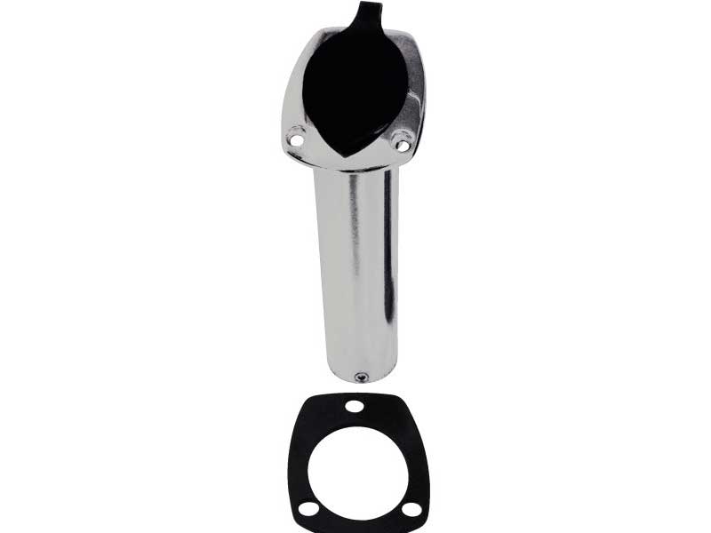 Support encastré de canne à pêche en inox
