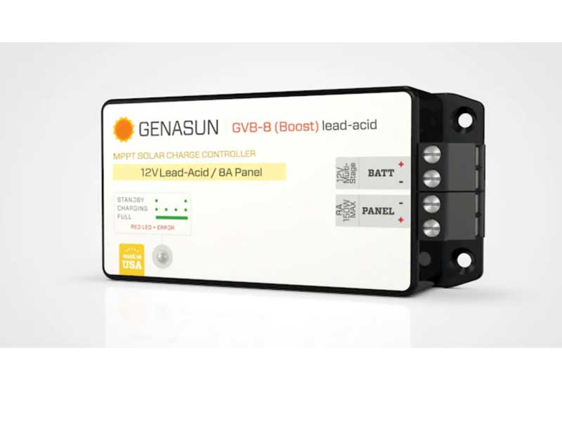 Régulateur de panneau solaire Genasun GV Boost lead acid 12v