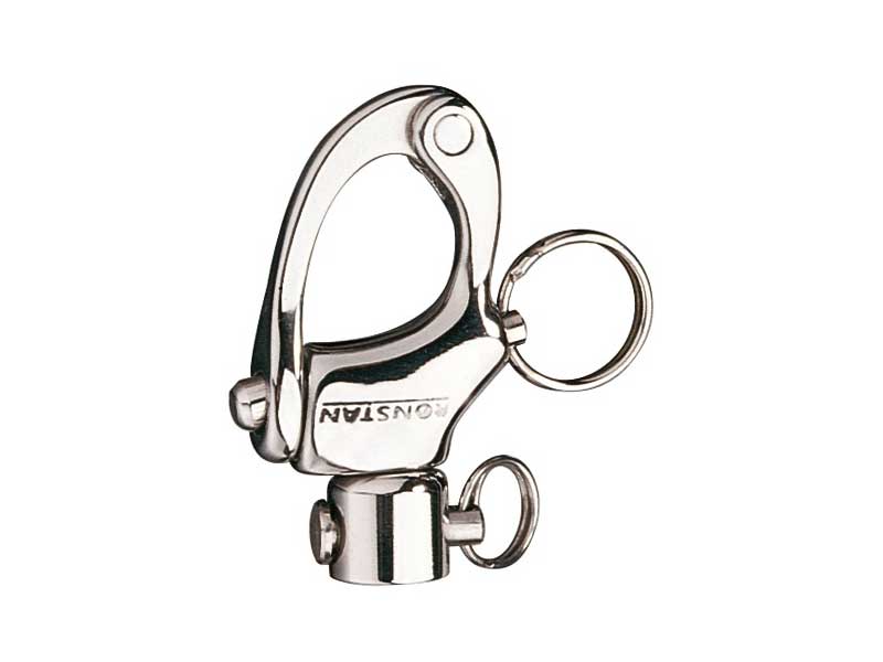 Mousqueton inox Ronstan pour poulies séries 40 et 50